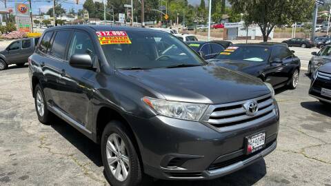 2012 Toyota Highlander for sale at CAR CITY SALES in La Crescenta CA