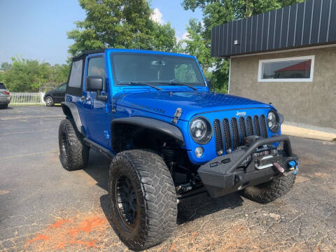 2016 Jeep Wrangler for sale at Atkins Auto Sales in Morristown TN