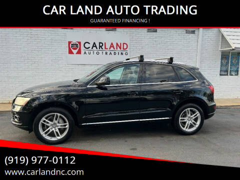 2013 Audi Q5 for sale at CAR LAND  AUTO TRADING in Raleigh NC
