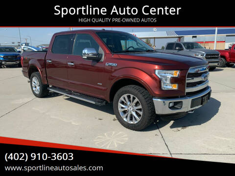 2016 Ford F-150 for sale at Sportline Auto Center in Columbus NE