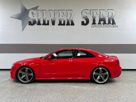 2014 Audi RS 5 for sale at SILVERSTAR MOTORS in Midlothian TX