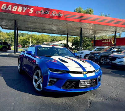 2018 Chevrolet Camaro for sale at GABBY'S AUTO SALES in Valparaiso IN