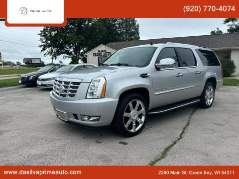 2014 Cadillac Escalade ESV for sale at Da Silva Prime Auto in Green Bay WI