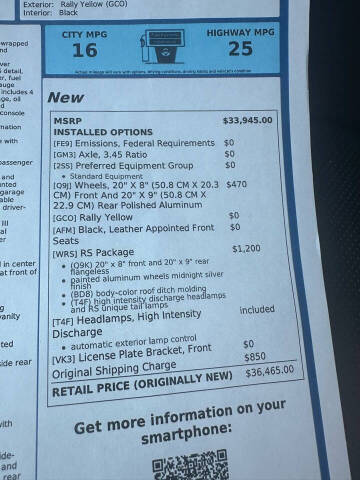 2010 Chevrolet Camaro SS