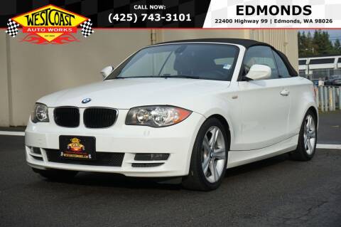 2011 BMW 1 Series for sale at West Coast AutoWorks -Edmonds in Edmonds WA