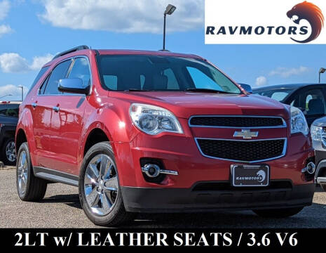 2015 Chevrolet Equinox for sale at RAVMOTORS- Burnsville in Burnsville MN