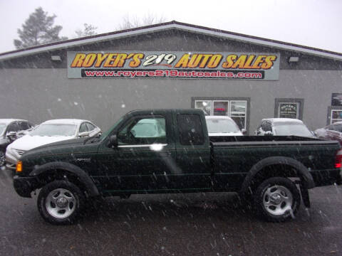 2002 Ford Ranger for sale at ROYERS 219 AUTO SALES in Dubois PA