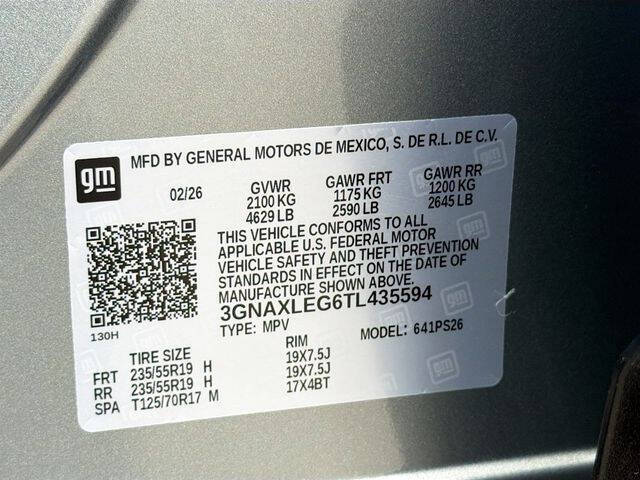 2026 Chevrolet Equinox RS