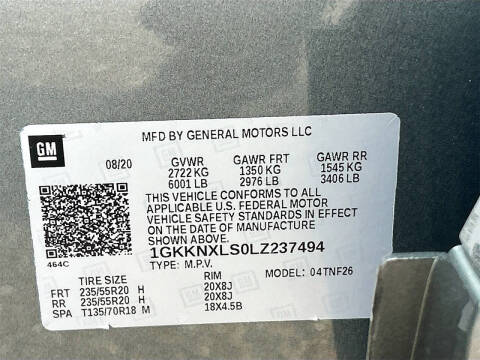 2020 GMC Acadia Denali