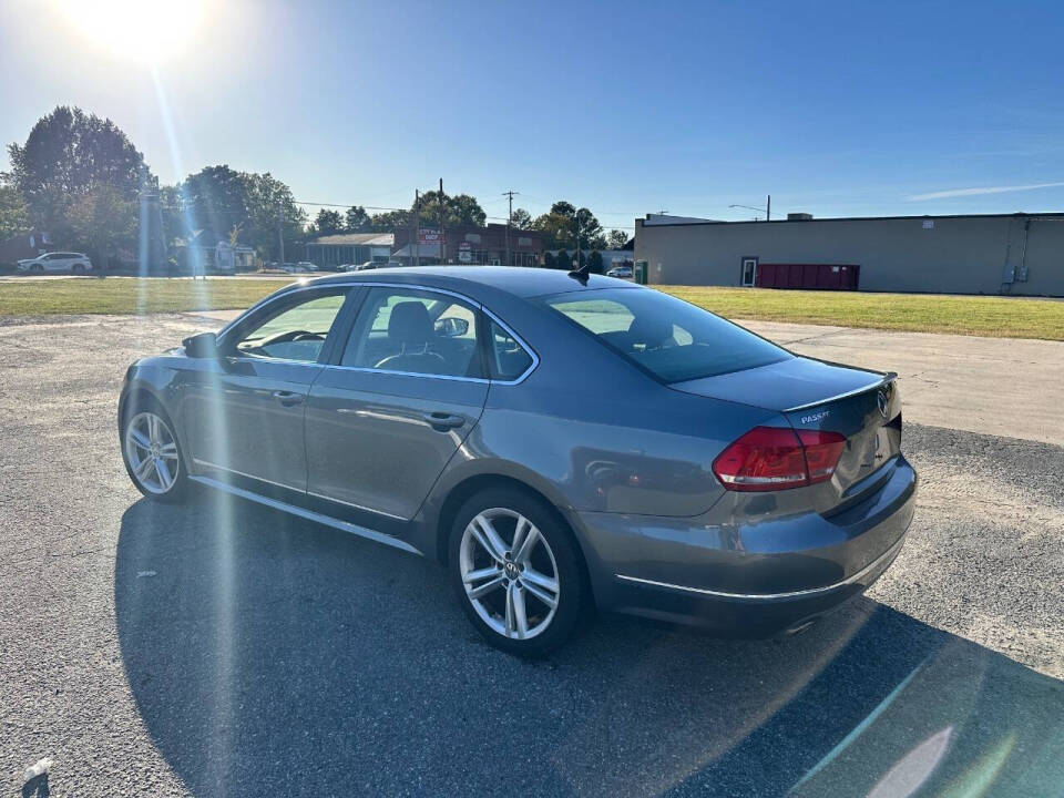 2014 Volkswagen Passat for sale at Concord Auto Mall in Concord, NC