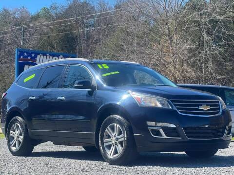 2015 Chevrolet Traverse for sale at Union Motors in Seymour TN