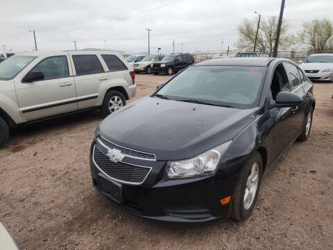 2014 Chevrolet Cruze for sale at PYRAMID MOTORS - Fountain Lot in Fountain CO
