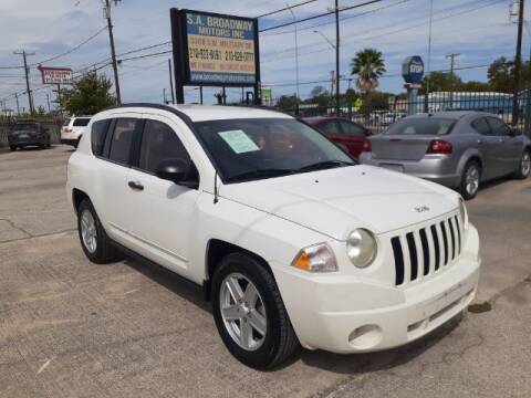 2010 Jeep Compass for sale at S.A. BROADWAY MOTORS INC in San Antonio TX
