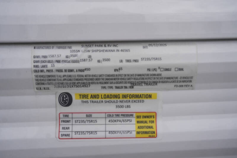 2026 Sunset Park RV Sun Lite