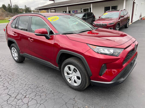 2021 Toyota RAV4 for sale at Thompson Motors LLC in Attica NY