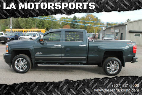 2019 Chevrolet Silverado 2500HD for sale at L.A. MOTORSPORTS in Windom MN