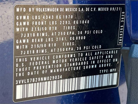 2022 Volkswagen Taos SE