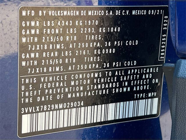 2022 Volkswagen Taos SE