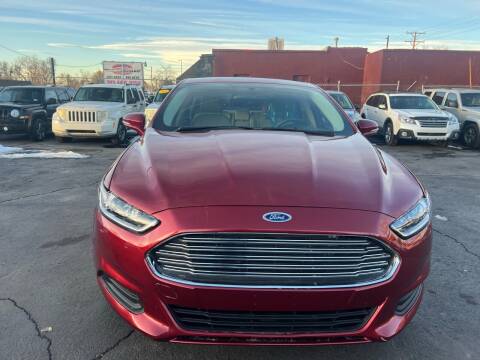 2016 Ford Fusion for sale at SANAA AUTO SALES LLC in Englewood CO