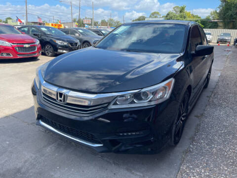 2017 Honda Accord for sale at Sam's Auto Sales in Houston TX