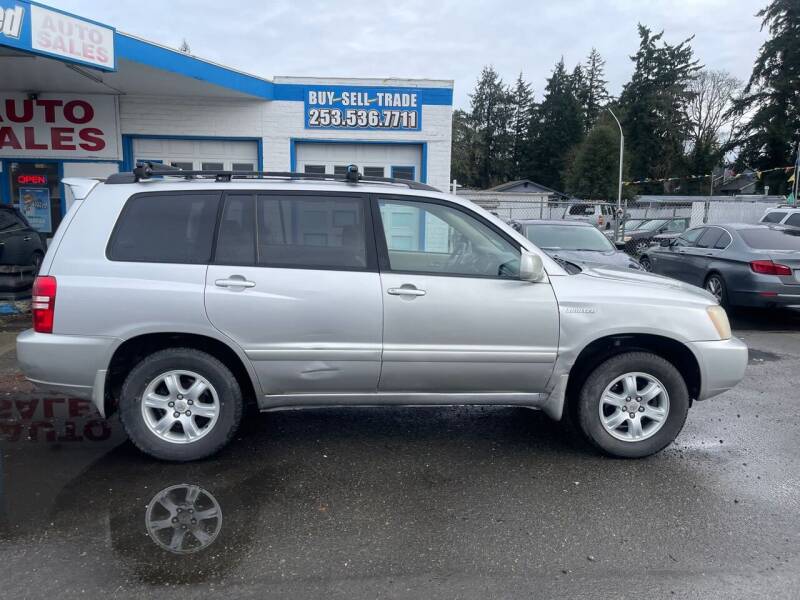 Used 2002 Toyota Highlander Limited with VIN JTEHF21A420067302 for sale in Tacoma, WA