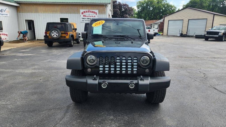 2015 Jeep Wrangler for sale at Westside Motors in Delphi, IN