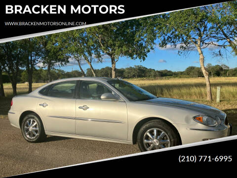 2005 Buick LaCrosse for sale at BRACKEN MOTORS in San Antonio TX