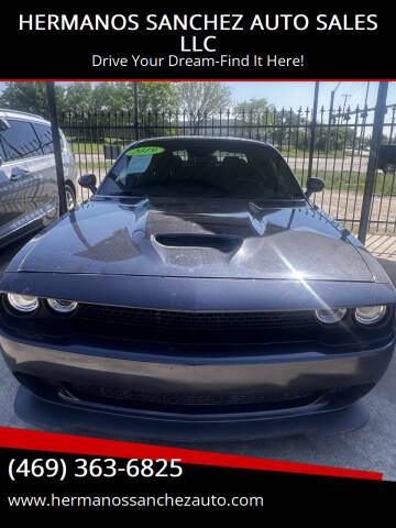 2019 Dodge Challenger for sale at HERMANOS SANCHEZ AUTO SALES LLC in Dallas TX
