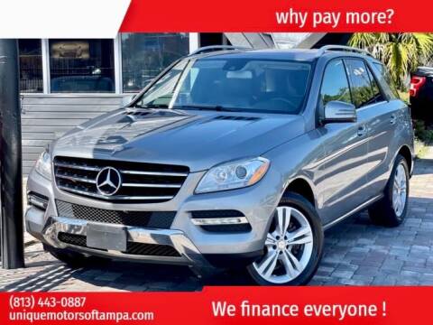 2014 Mercedes-Benz M-Class for sale at Unique Motors of Tampa in Tampa FL