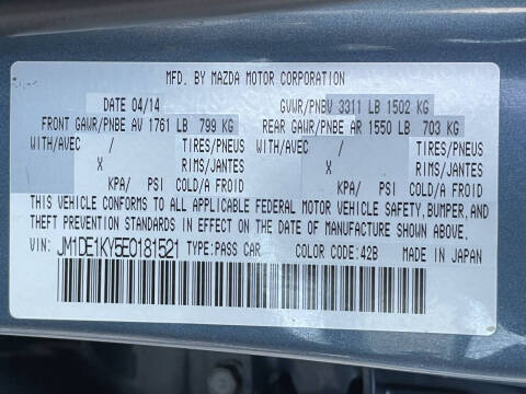 2014 Mazda MAZDA2 Sport