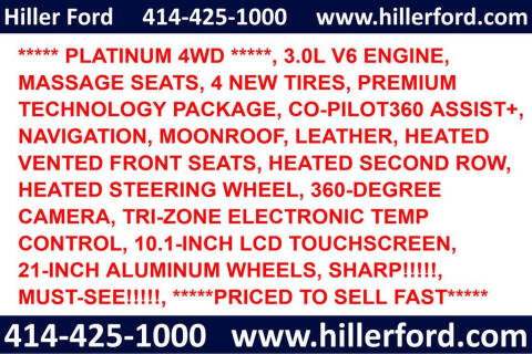 2020 Ford Explorer Platinum