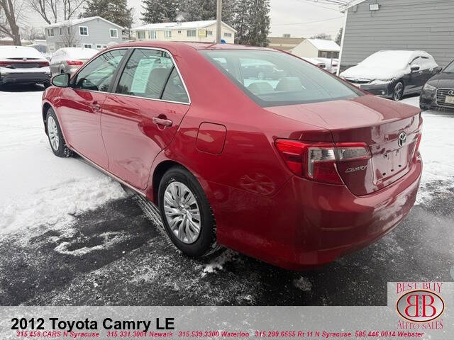 2012 Toyota Camry SE