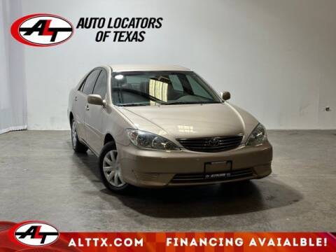 2005 Toyota Camry for sale at AUTO LOCATORS OF TEXAS in Plano TX