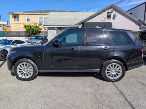 2018 Land Rover Range Rover HSE
