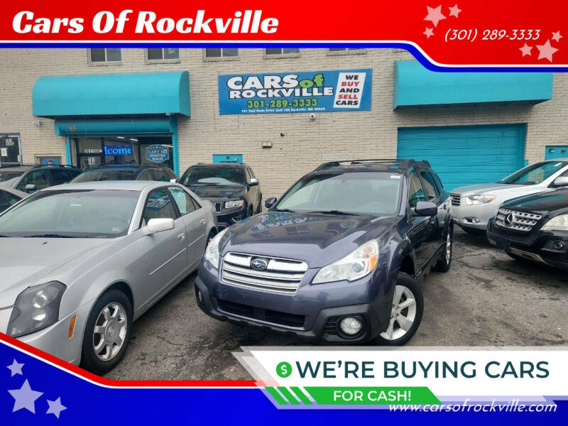 2014 Subaru Outback for sale at Cars Of Rockville in Rockville MD