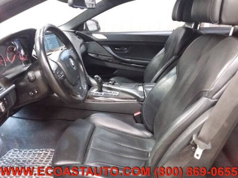 2012 BMW 6 Series 650i