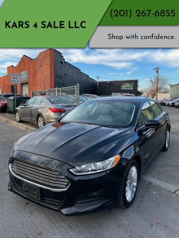 2014 Ford Fusion Hybrid for sale at Kars 4 Sale LLC in South Hackensack NJ