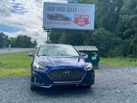 2018 Hyundai Sonata for sale at A&M Auto Sales in Edgewood MD