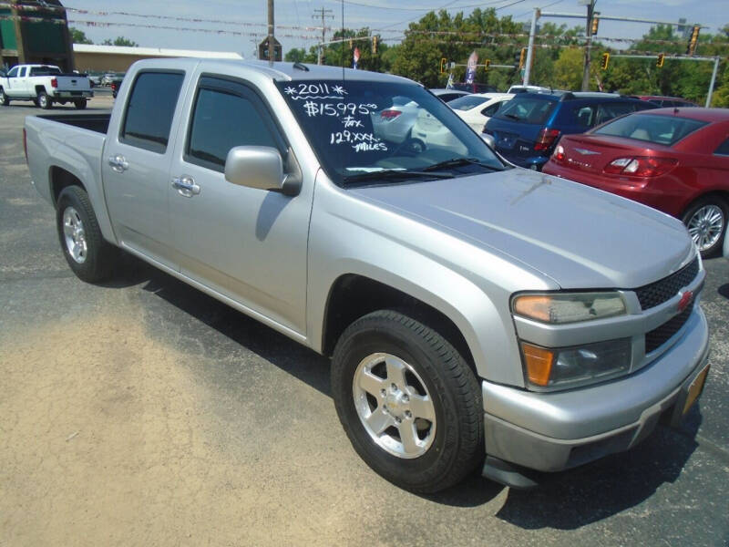 2011 Chevrolet Colorado for sale at River City Auto Sales in Cottage Hills IL