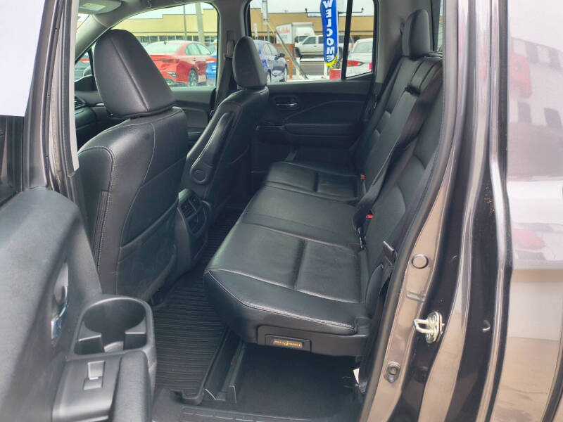 2017 Honda Ridgeline RTL-T