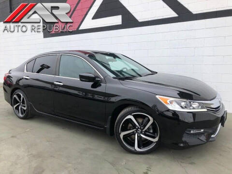 2017 Honda Accord for sale at Auto Republic Fullerton in Fullerton CA
