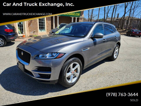 2017 Jaguar F-PACE for sale at Car and Truck Exchange, Inc. in Rowley MA