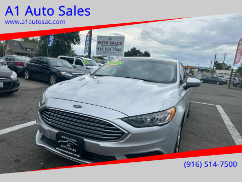 2017 Ford Fusion for sale at A1 Auto Sales in Sacramento CA