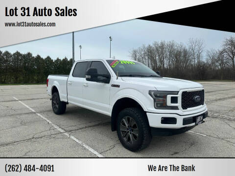 2018 Ford F-150 for sale at Lot 31 Auto Sales in Kenosha WI