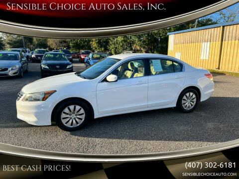 2012 Honda Accord for sale at Sensible Choice Auto Sales, Inc. in Longwood FL