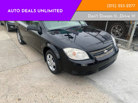 2007 Chevrolet Cobalt for sale at AUTO DEALS UNLIMITED in Philadelphia PA