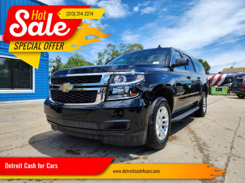 2015 Chevrolet Suburban for sale at Detroit Cash for Cars in Warren MI