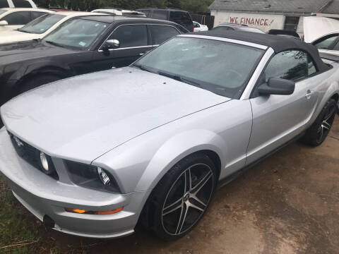 2006 Ford Mustang for sale at Simmons Auto Sales in Denison TX