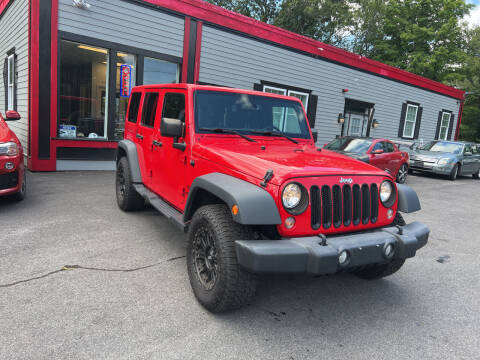 2015 Jeep Wrangler Unlimited for sale at ATNT AUTO SALES in Taunton MA