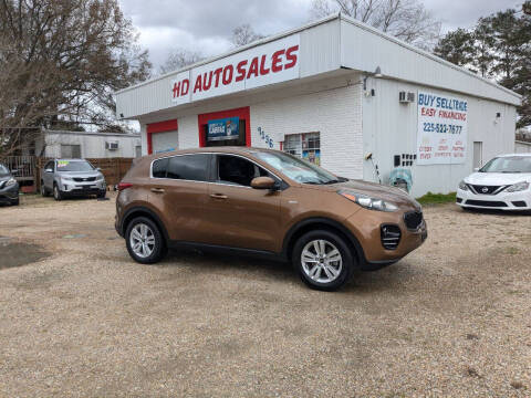 2018 Kia Sportage for sale at H D Auto Sales in Denham Springs LA